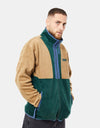 Columbia Backbowl™ Sherpa Full Zip Fleece - Delta/Spruce/Dark Mountain