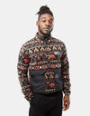 Picture Takysi 1/4 Zip Fleece - Orial print