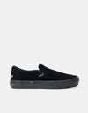 Vans Skate Slip-On Shoes - (Motorhead) Black/Black