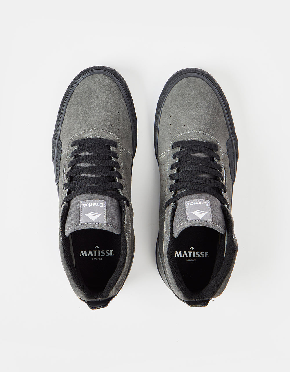 Emerica Pillar Skate Shoes - Grey/Black