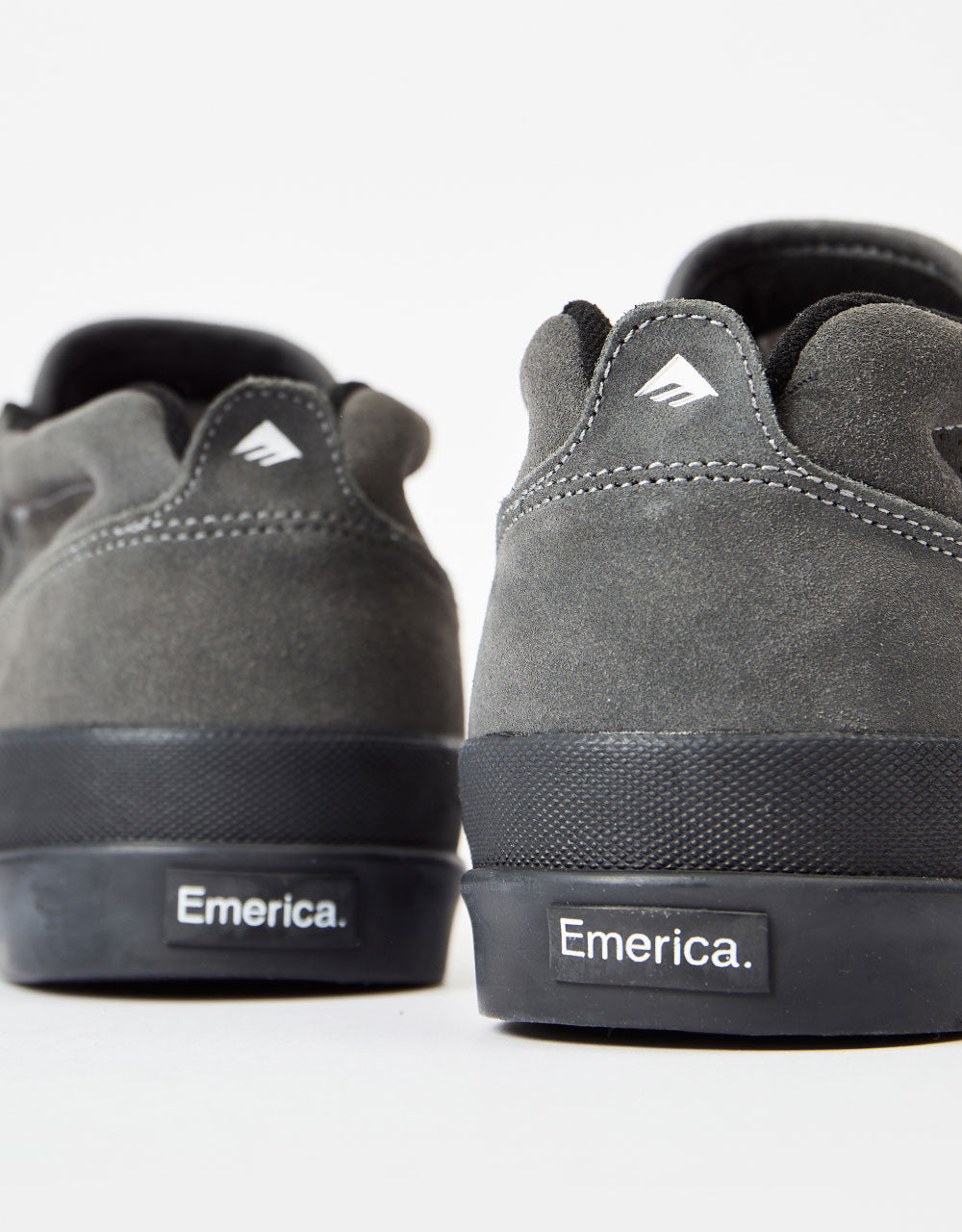 Emerica Pillar Skate Shoes - Grey/Black