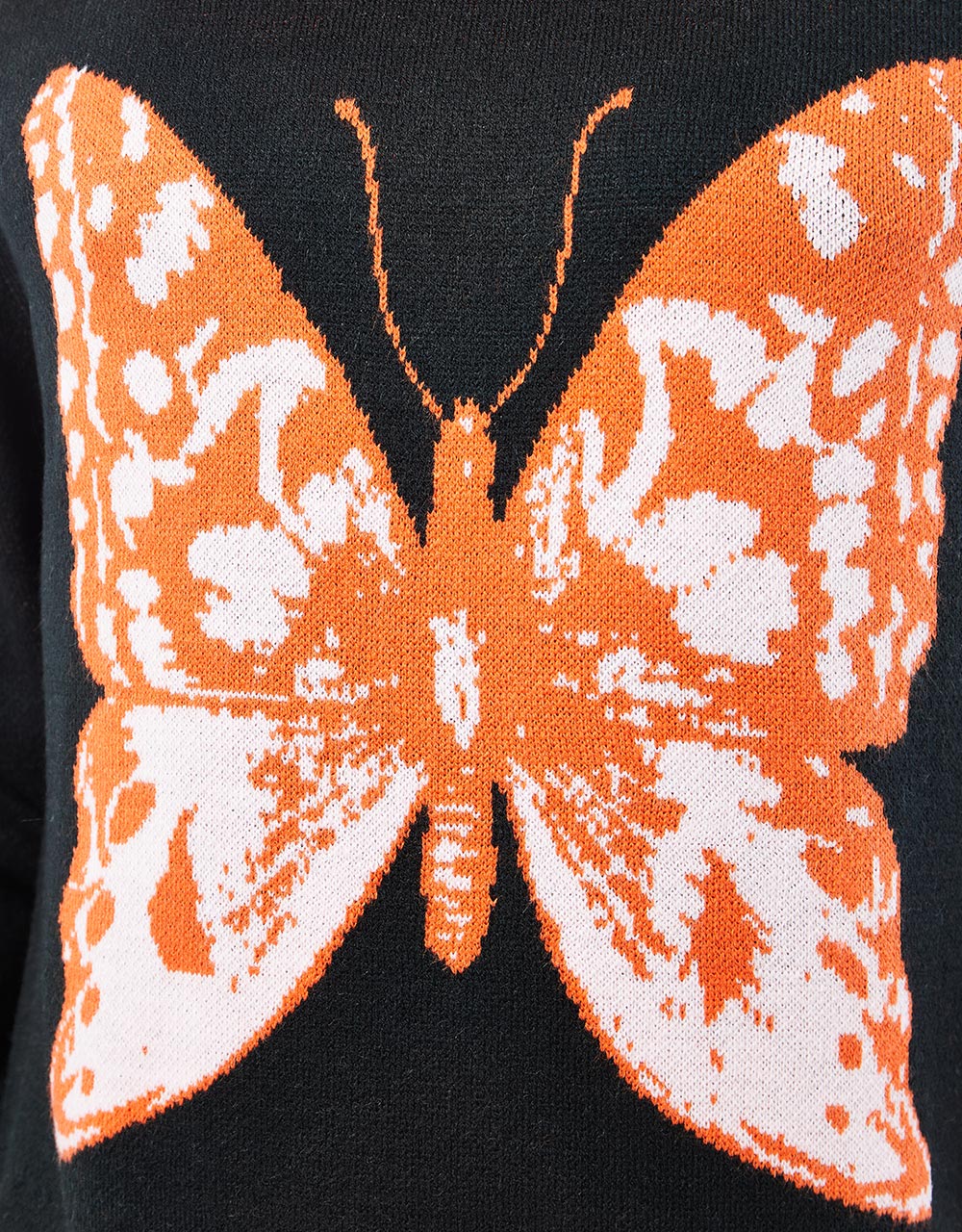 Butter Goods Butterfly Knit Sweater - Black