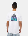 Santa Cruz Screaming Hand Divide T-Shirt - White