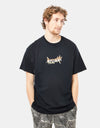 Welcome Vamp Shrine T-Shirt - Black/Red/Yellow