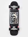 Route One x Bullet x Mini Logo Open Wide Cruiser Skateboard - 8"
