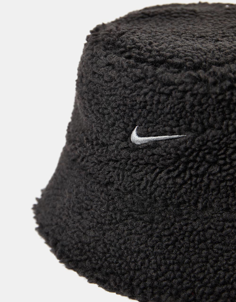 Nike NSW Reversible Sherpa Bucket Hat - Black/Smoke Grey/Smoke Grey