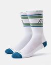 RIPNDIP Peeking Nermal Socks - Pine/Slate