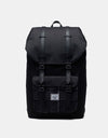Herschel Supply Co. Retreat Backpack - Black/Grayscale Plaid