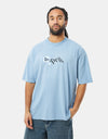 April Bubble T-Shirt - Clear Blue