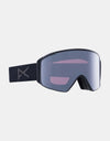 Anon M4S MFI® Cylindrical Snowboard Goggles - Smoke/Perceive Sunny Onyx