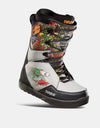 ThirtyTwo x Santa Cruz Lashed 2023 Snowboard Boots - Grey/Black