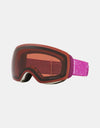 Oakley Flight Deck M Snowboard Goggles - Ultra Purple Terrain/Prizm Garnet