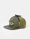 Coal The Tracker 5 Panel Ear Flap Cap - Olive