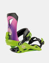 Nitro Zero 2023 Snowboard Bindings - Happy Place