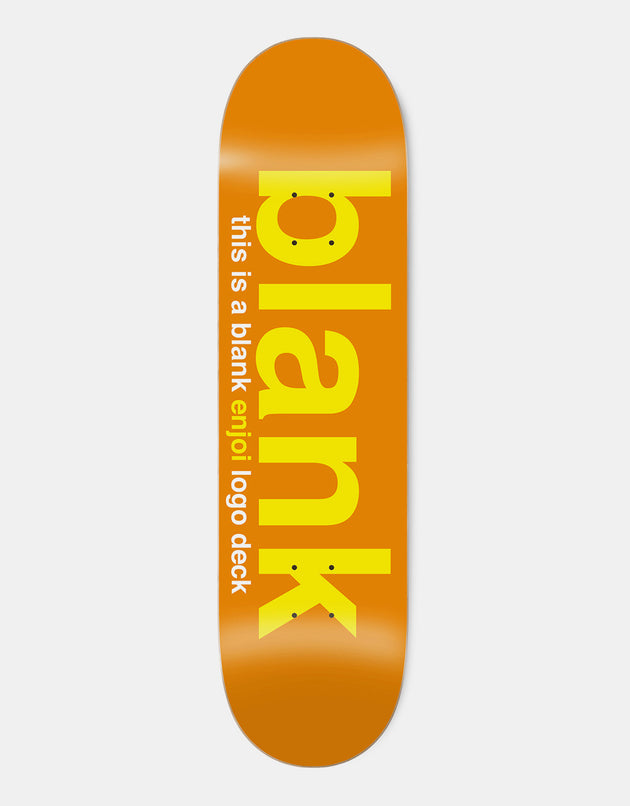 Enjoi Blank R7 Skateboard Deck - 8.5"