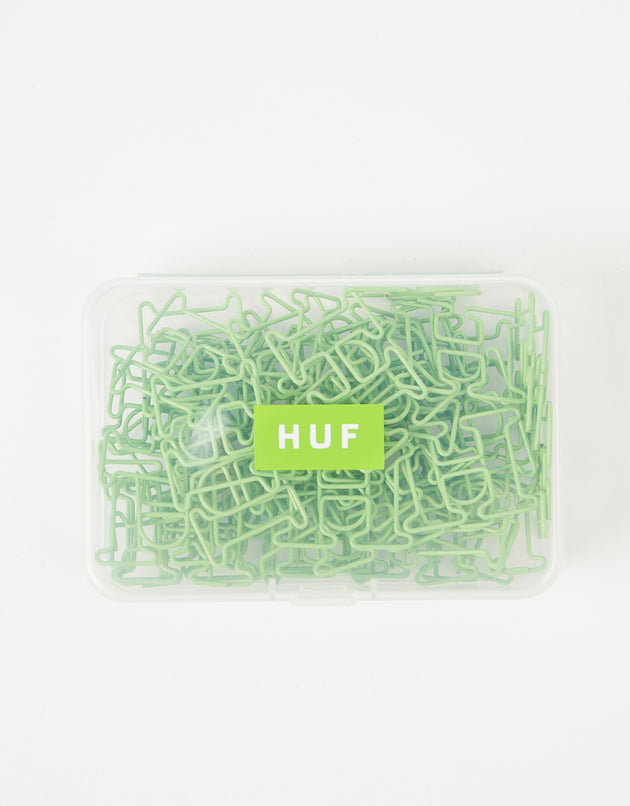 HUF Paper Clips - HUF Green