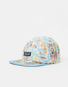 Patagonia Maclure 5 Panel Cap - P-6 Label: Thriving Planet Lago Blue