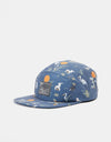 Kavu Tumbler 5 Panel Cap - Angling Birds
