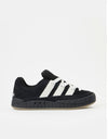adidas Adimatic Skate Shoes - Core Black/Crystal White/Gum