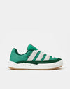 adidas Adimatic Skate Shoes - Semi Court Green/Crystal White/Gum