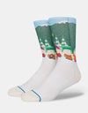 Stance x South Park Bus Stop Socks - Vintage White