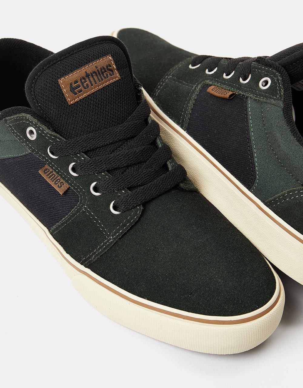 Etnies Barge LS Skate Shoes - Green/Black