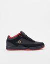 éS Stylus Mid Skate Shoes - Black/Red