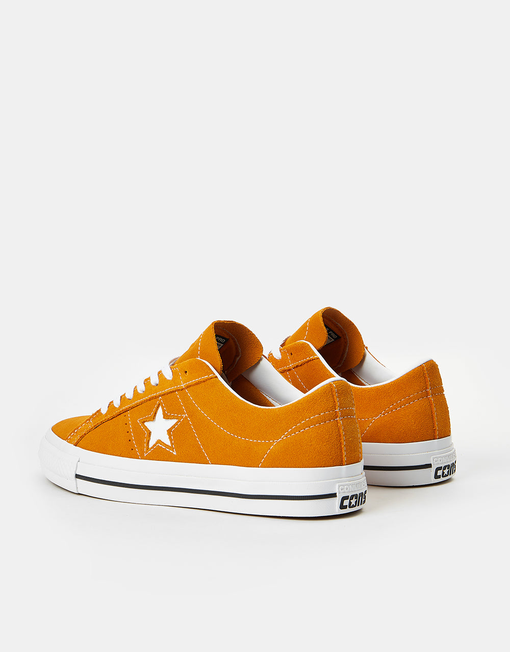 Converse One Star Pro Skate Shoes - Golden Sundial/White/Black