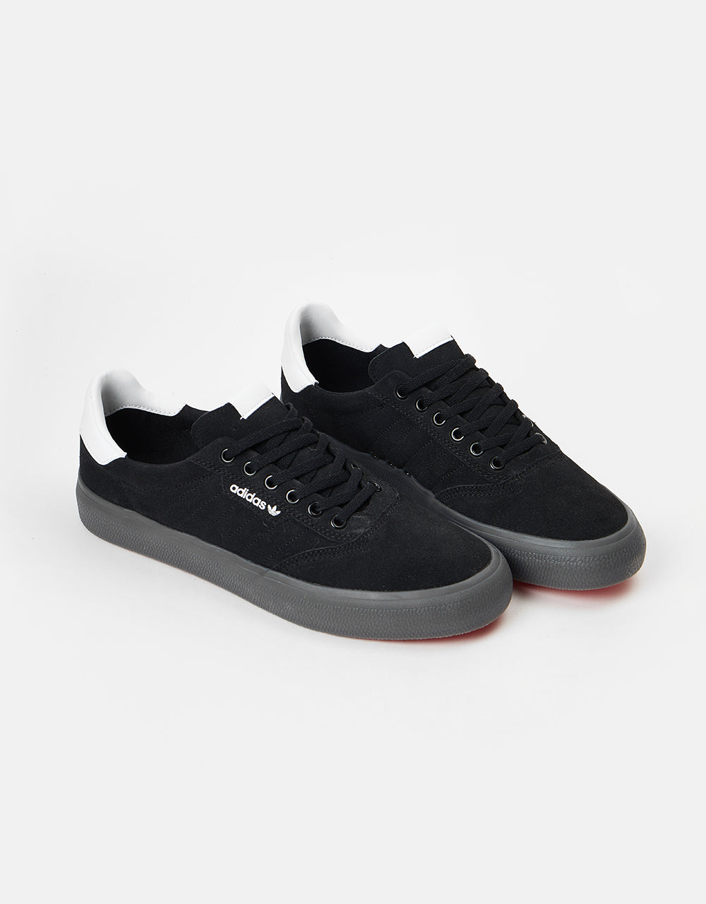 adidas 3MC Skate Shoes - Core Black/White/Better Scarlet