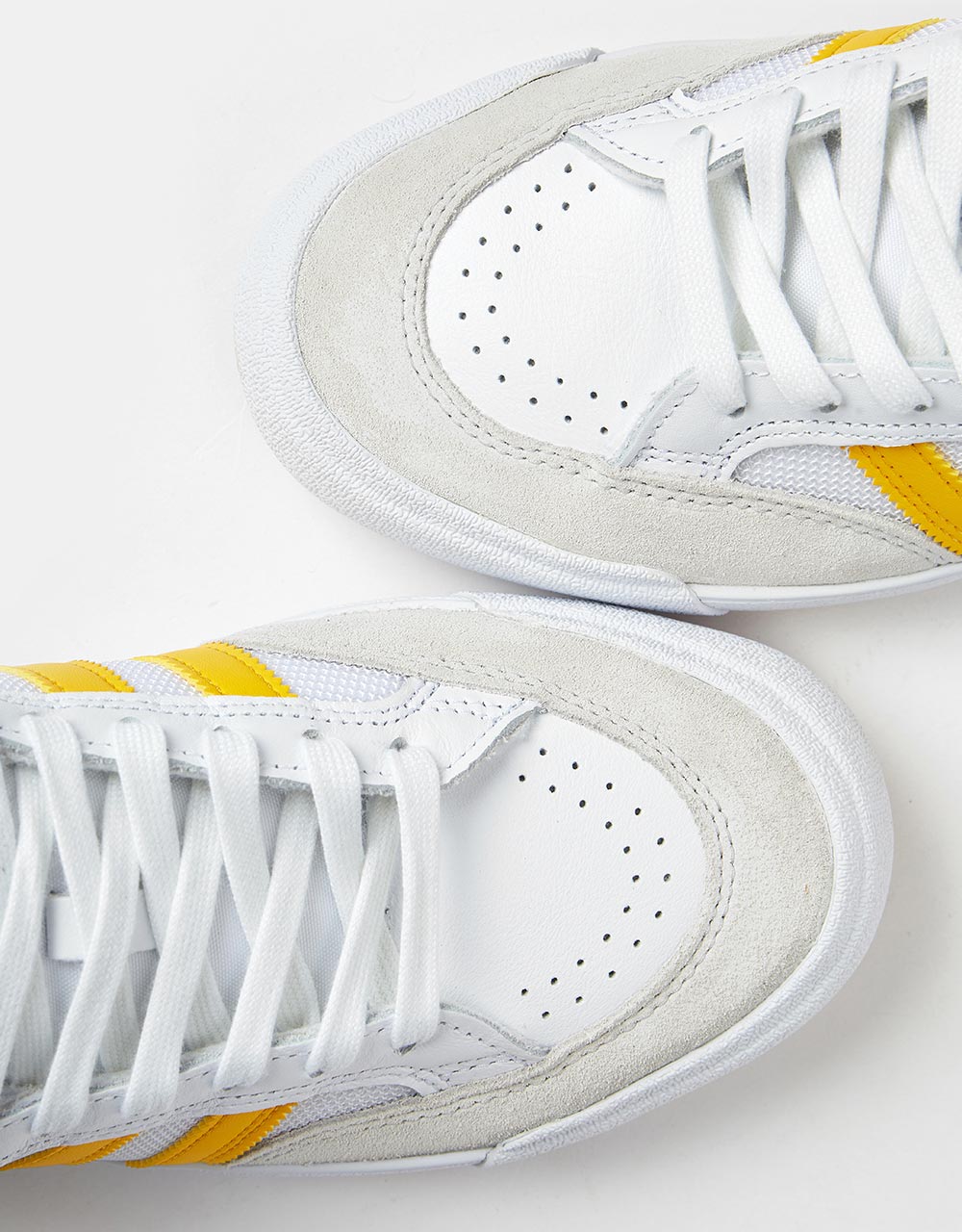 adidas Nora Skate Shoes - White/Bold Gold/Collegiate Navy