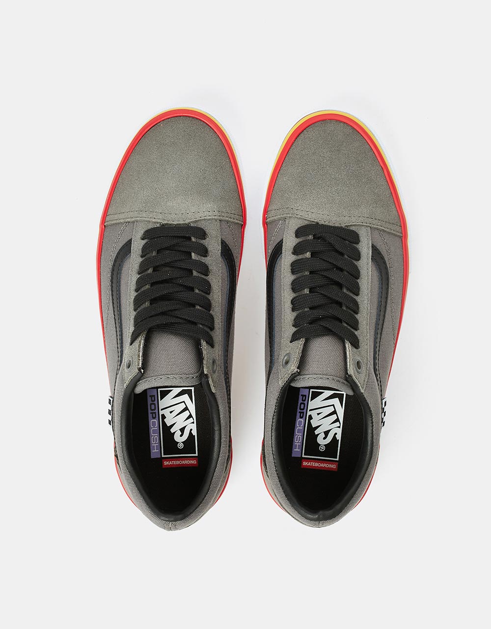 Vans Skate Old Skool Shoes - (Rasta) Grey