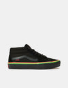 Vans Skate Grosso Mid Shoes - (Rasta) Black