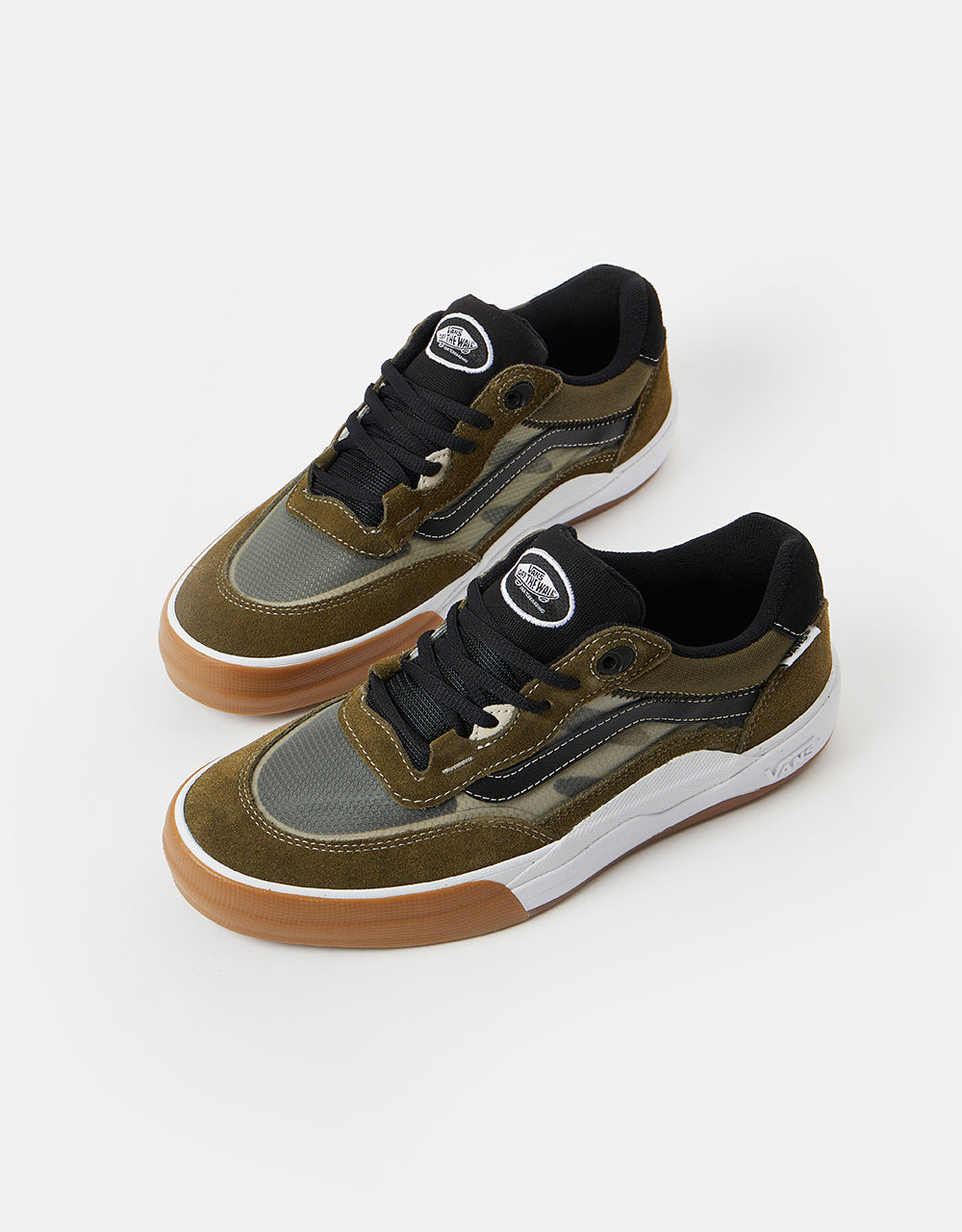 Vans Wayvee Skate Shoes - Dark Olive