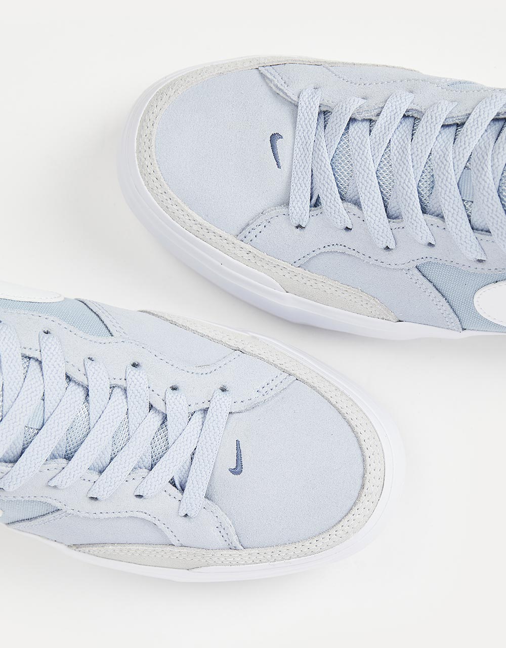 Nike SB Zoom Pogo Plus Skate Shoes - Blue Whisper/White-Football Grey
