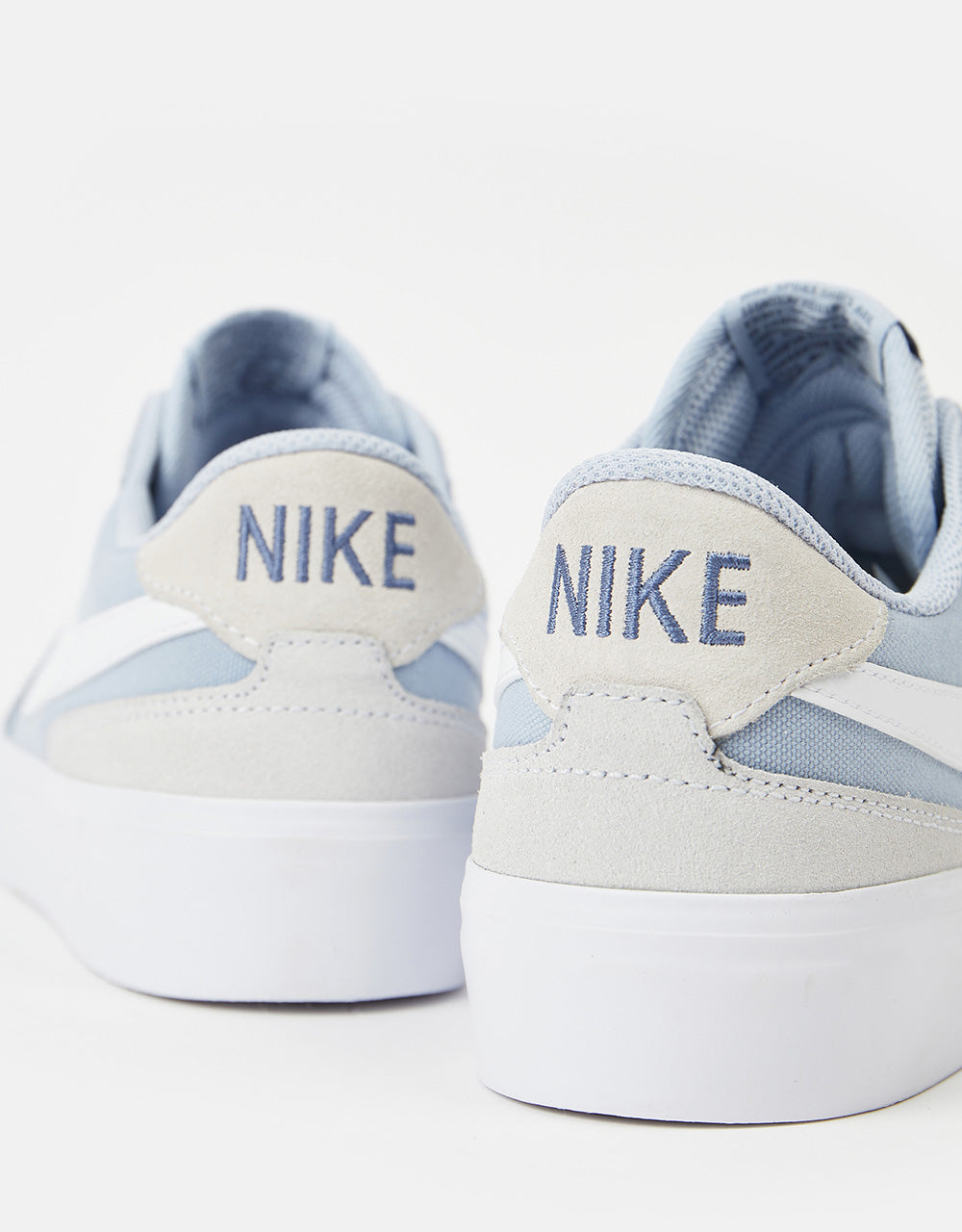 Nike SB Zoom Pogo Plus Skate Shoes - Blue Whisper/White-Football Grey