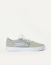 Lakai Cardiff Skate Shoes - Light Grey Suede