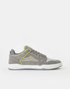 Lakai Telford Low Skate Shoes - Grey/Reflective Suede