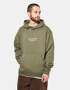adidas 4.0 Strike Pullover Hoodie - Olive Strata/Core White