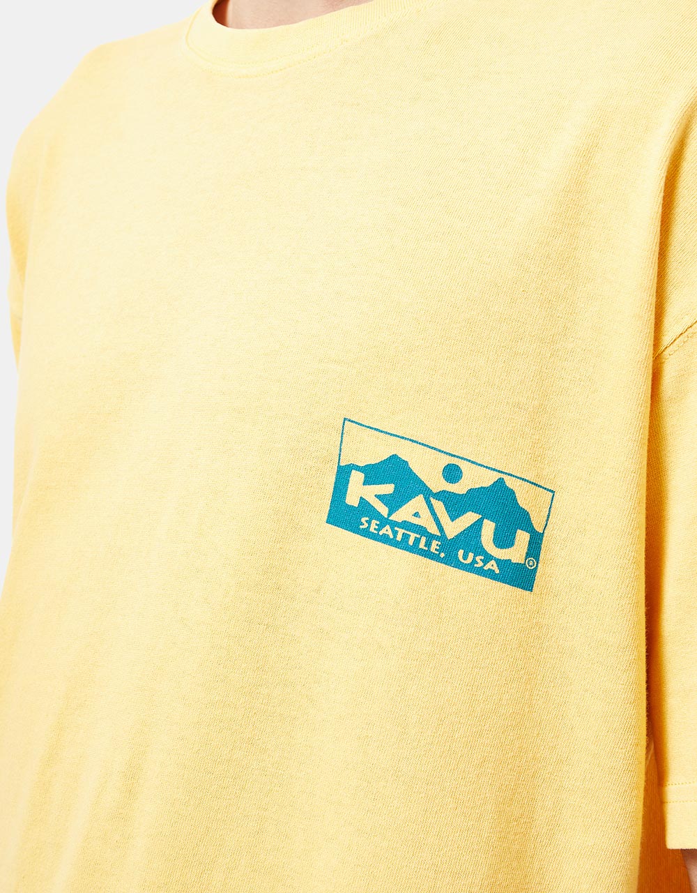 Kavu Floatboat T-Shirt - Amber Yellow