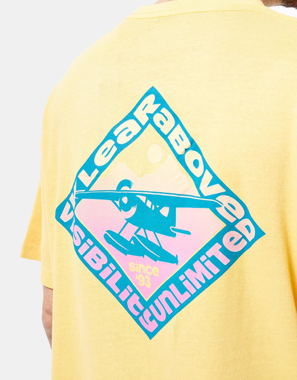 Kavu Floatboat T-Shirt - Amber Yellow