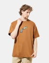 HUF Fire Starter T-Shirt - Rubber