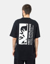 Obey Half Face Icon Classic T-Shirt - Black
