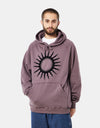 Quasi Supernova Pullover Hoodie - Dark Mauve