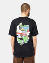 RIPNDIP Rabbit Hole T-Shirt - Black