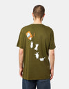 RIPNDIP Nermal Pills T-Shirt - Military Green