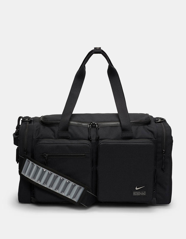 Nike Utility Power Duffel Bag - Black/Black/Enigma Stone
