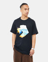 Converse Star Chevron Ocean T-Shirt - Black