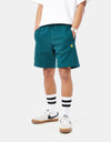 Carhartt WIP Chase Sweat Short - Botanic/Gold