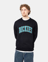 Dickies Aitkin Sweatshirt - Black/Deep Lake