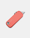 James The Palmer Utility Knife - Coral/Turquoise/Aluminium